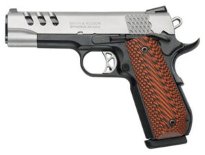 Smith & Wesson 1911 Custom Performance Center45 ACP, 4.25", Two-Tone Finish, G10 Custom Grip Smith & Wesson 3 Smith & Wesson 1911 Custom Performance Center45 ACP