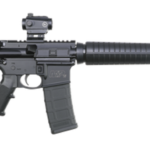 Smith & Wesson M&P 15, Sport II, Optics Ready, AR, 5.56mm, 16" Barrel, Black, Black Collapsible Stock, 1 Mag, 30rd, Flattop Receiver, Crimson Trace CTS-103 Red/Green Dot Sight Included, 4MOA Dot Smith & Wesson 1 Smith & Wesson M&P 15