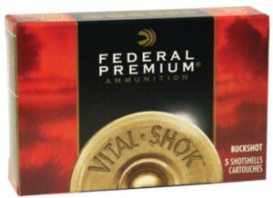 Federal Premium, Vital Shok, 12 Ga 3", 4 Buck, 2oz, Buckshot, 41 Pellets, 5rd Box Federal Ammunition 3 Federal Premium