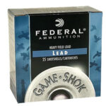 Federal Game-Shok Heavy Field 12 Ga, 2.75", 1-1/8oz, 7.5 Shot, 25rd Box Federal Ammunition 1 Federal Game-Shok Heavy Field 12 Ga