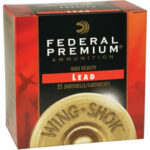 Federal Premium WingShok Magnum Lead 20 Ga, 3", 1-1/4oz, 6 Shot, 25rd Box Federal Ammunition 2 Federal Premium WingShok Magnum Lead 20 Ga