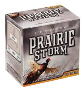 Federal Premium Prairie Storm FS Steel 12 Ga, 3", 1600 FPS, 1.125oz, 4 Shot, 25/Box (May be availble by the case, 10 boxes per case) Federal Ammunition 3 Federal Premium Prairie Storm FS Steel 12 Ga