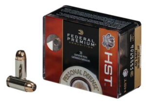 Federal HST Personal Defense .40 S&W 180gr, Jacketed Hollow Point 20rd Box Federal Ammunition 3 Federal HST Personal Defense .40 S&W 180gr