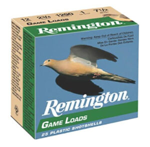 Remington Game Loads 12 Ga, 2.75", 1oz, 7.5 Shot, 25rd Box Remington 3 Remington Game Loads 12 Ga