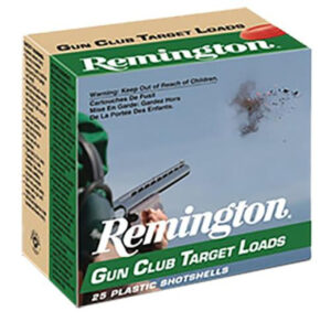 Remington Gun Club Target Loads 20 Ga, 2.75", 7/8oz, 8 Shot, 25rd Box Remington 3 Remington Gun Club Target Loads 20 Ga