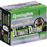 Remington Ultimate Home Defense 9mm 124gr, Brass Jacketed Hollow Point 20rd Box Remington 2 Remington Ultimate Home Defense 9mm 124gr