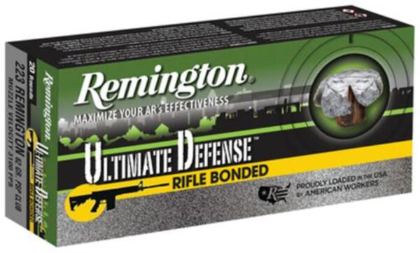 Remington Ultimate Defense 223 Rem 62gr Remington Ultimate Defense 223 Rem 62gr