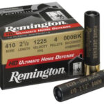Remington HD Ultimate Home Defense .410 Ga, 2.5", 4 Pellets, 000 Buckshot, 15rd/Box Remington 2 Remington HD Ultimate Home Defense .410 Ga