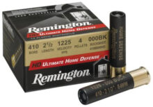 Remington HD Ultimate Home Defense .410 Ga, 2.5", 4 Pellets, 000 Buckshot, 15rd/Box Remington 3 Remington HD Ultimate Home Defense .410 Ga