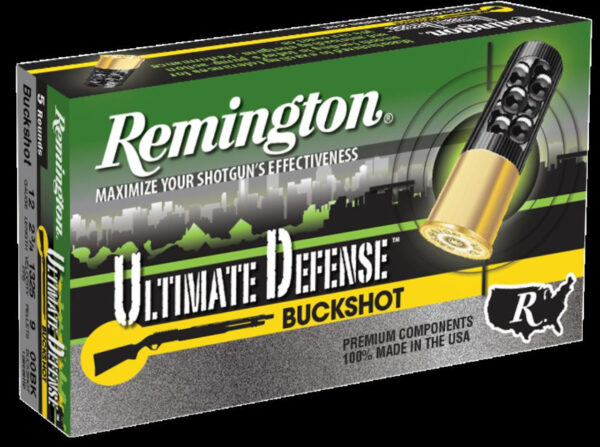 Remington HD Ultimate Home Defense Shotshell Loads Buckshot 12 Gauge Remington HD Ultimate Home Defense Shotshell Loads Buckshot 12 Gauge