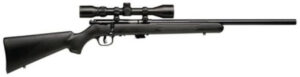 Savage Mark II FVXP 22 LR, 21" Barrel, Black Color, Bushnell 3-9x40 Scope, 5Rd, Detachable Box Magazine Savage Arms 3 Savage Mark II FVXP 22 LR
