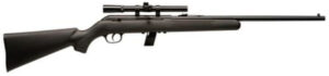 Savage 64 FXP with Scope 22LR 21" Barrel, Synthetic Black St, 10rd Savage Arms 3 Savage 64 FXP with Scope 22LR 21" Barrel