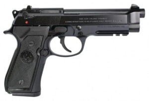 Beretta 92A1, Semi-Automatic Pistol, DA/SA, Full Size, 9mm, 4.9" Barrel, Alloy Frame, Blue Finish, Plastic Grips, 3-Dot Sights, 3 Magazines, 17 Rounds Beretta 3 Beretta 92A1