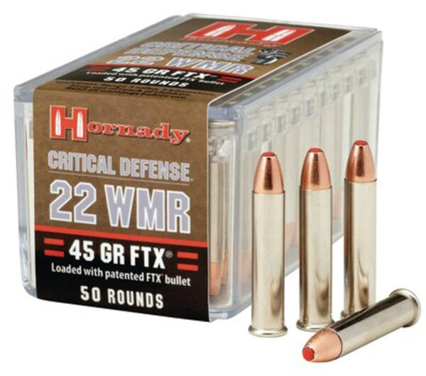 Hornady Critical Defense FTX 22 Win Mag 45gr Hornady Critical Defense FTX 22 Win Mag 45gr