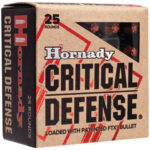 Hornady Critical Defense 38SP+P 110gr, 25rd Box Hornady 1 Hornady Critical Defense 38SP+P 110gr