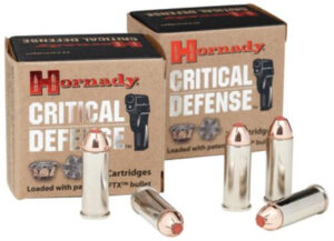Hornady Critical Defense .44 Special 165gr, Flex Tip Expanding Nickel Case Hollow Point 20rd Box Hornady 3 Hornady Critical Defense .44 Special 165gr