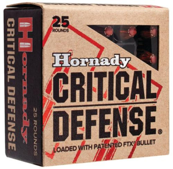 Hornady Critical Defense .40SW 165gr 20rd Box Hornady Critical Defense .40SW 165gr 20rd Box
