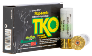 Brenneke TKO 12 Ga, 2.75", Lead Free, 2/3oz, 5rd Box Brenneke USA 3 Brenneke TKO 12 Ga