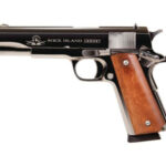 Rock Island Armory 1911-A1 GI Standard 45 ACP 5" Polished Nickel Standard Sights 8 Round Rock Island-Armscor 2 Rock Island Armory 1911-A1 GI Standard 45 ACP 5" Polished Nickel Standard Sights 8 Round