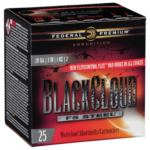 Federal BlackCloud 20 Ga, 3", 1oz, 2 Shot, 1350 FPS, 25rd Box Federal Ammunition 1 Federal BlackCloud 20 Ga