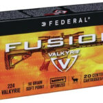Federal 224 Valkyrie 90gr, Fusion 20rd Box Federal Ammunition 1 Federal 224 Valkyrie 90gr