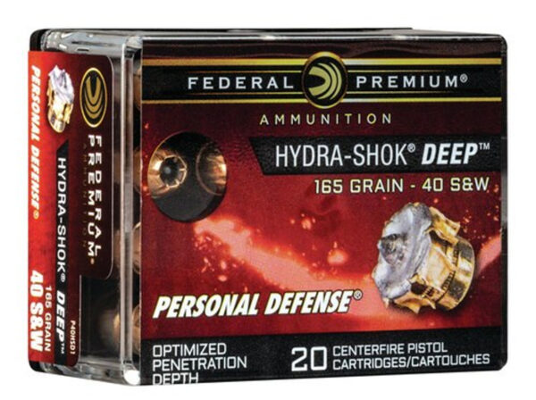 Federal Personal Defense 40S&W 165gr Federal Personal Defense 40S&W 165gr