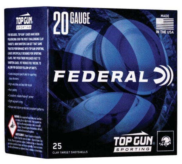 Federal Top Gun Sporting 20 Ga Federal Top Gun Sporting 20 Ga