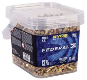 Federal Small Game Target BYOB 22LR 36gr, Copper-Plated Hollow Point, 1375/Bucket Federal Ammunition 3 Federal Small Game Target BYOB 22LR 36gr