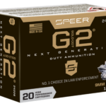 Speer Gold Dot G2, 9mm, 147Gr, Gold Dot Hollow Point, 20rd Box Speer Ammunition 2 Speer Gold Dot G2