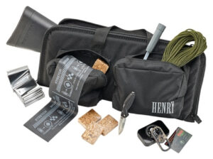 Henry U.S. Survival Pack AR-7 Rifle Plus Gear 22LR 16" Barrel Black Teflon Finish ABS Plastic Stock 8rd Mag Henry Repeating Arms 3 Henry U.S. Survival Pack AR-7 Rifle Plus Gear 22LR 16" Barrel Black Teflon Finish ABS Plastic Stock 8rd Mag