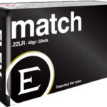 Eley Match 22 LR, 40gr, Flat Nose, 50rd Box Eley 1 Eley Match 22 LR