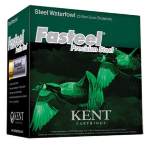 Kent Fasteel 12 Ga, 3",1 3/8oz, 4 Shot, 25rd/Box Kent Cartridge 3 Kent Fasteel 12 Ga