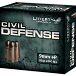 Liberty Ammo Civil Defense 9mm 50gr, LF Fragmenting HP, 20rd Box Liberty Ammo 2 Liberty Ammo Civil Defense 9mm 50gr