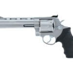 Taurus, Model 44, Large Frame, 44 Magnum, 6.5" Ported Barrel, Steel Frame, Matte Stainless Finish, Rubber Grips, Adjustable Sights, 6Rd Taurus 1 Taurus