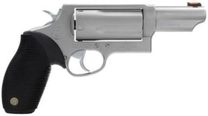 Taurus Judge Magnum 410 Ga (3" Chamber)/45 LC, 3" Barrel, Matte Stainless Finish Taurus 3 Taurus Judge Magnum 410 Ga (3" Chamber)/45 LC