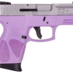 Taurus G2c, 9mm, 3.25" Barrel, 12rd, Light Purple/Stainless Steel Taurus 1 Taurus G2c