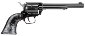 Heritage Rough Rider 22LR, 6.5" Barrel, Black Pearl Grip Blued Finish, 6rd Heritage Mfg 3 Heritage Rough Rider 22LR