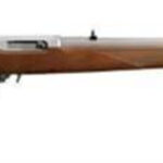 Ruger 10/22 22LR, 22", Stainless Steel, Checkered Wood Stock, Adjustable Rear Sight Ruger 2 Ruger 10/22 22LR