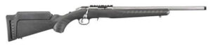Ruger American Rimfire, 22LR, 18" Barrel, Synthetic Black Stock Stainless Steel, 10rd Ruger 3 Ruger American Rimfire