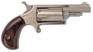 NAA 22MC 22 Mag, 22LR Cylinder 1.62" 5rd Rosewood Grip Matte SS North American Arms 3 NAA 22MC 22 Mag