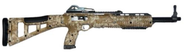 Hi-Point Model 4595TS Carbine 45 ACP 17.5" Barrel Black Desert Digital Camo Polymer Skeletonized Target Stock Adjustable Sights 9rd Hi-Point Model 4595TS Carbine 45 ACP 17.5" Barrel Black Desert Digital Camo Polymer Skeletonized Target Stock Adjustable Sights 9rd