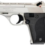 Phoenix Model HP22 Pistol, 22LR, 3", Nickel, Black Grips, 10 Round Mag Phoenix Arms 2 Phoenix Model HP22 Pistol