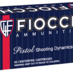 Fiocchi Shooting Dynamics 9mm 124gr, Full Metal Jacket, 50rd Box Fiocchi Ammunition 1 Fiocchi Shooting Dynamics 9mm 124gr
