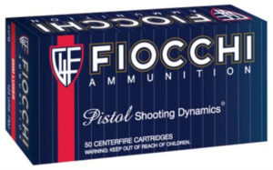 Fiocchi Shooting Dynamics 9mm 124gr, Full Metal Jacket, 50rd Box Fiocchi Ammunition 3 Fiocchi Shooting Dynamics 9mm 124gr