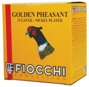 Fiocchi Golden Pheasant Nickel 12 Ga, 2.75", 1485 FPS, 1.3oz, 5 Shot, 25rd Box Fiocchi Ammunition 3 Fiocchi Golden Pheasant Nickel 12 Ga