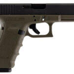 Glock G17 Gen4 MOS 9mm, 4.48", 17rd, FS, Olive Drab Green Frame Glock 2 Glock G17 Gen4 MOS 9mm