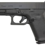 Glock G19 Gen5, 9mm, 4" Barrel, Fixed Sights, Modular Backstrap, 15rd Glock 1 Glock G19 Gen5