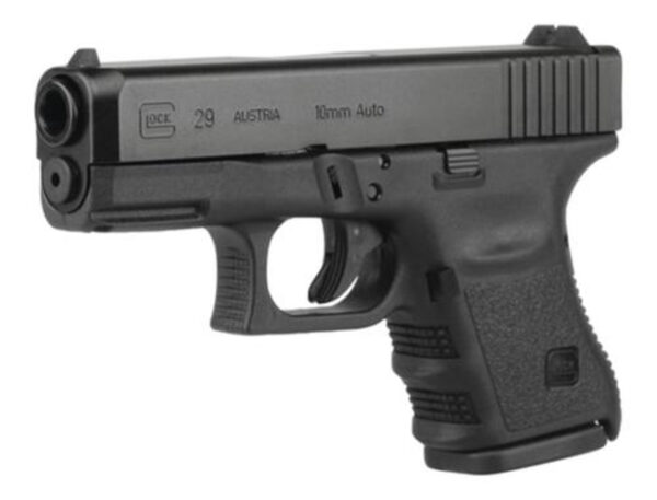 Glock G29 Gen4 10MM 3.78 Inch Barrel Black Fixed Sights 10 Round Mag Glock G29 Gen4 10MM 3.78 Inch Barrel Black Fixed Sights 10 Round Mag
