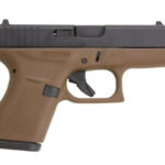 Glock G42 .380 ACP, 3.25" Barrel,Flat Dark Earth Frame, 6rd Glock 2 Glock G42 .380 ACP