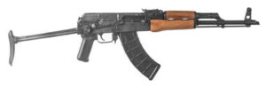 F.A. Cugir Arms Romanian Under Folder AK-47, 762X39, 16.25", Wood Grip, Metal Folding Stock, 1 Mag, 30Rd Mag Century Arms 3 F.A. Cugir Arms Romanian Under Folder AK-47